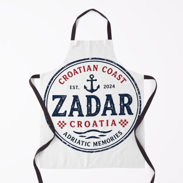 Item preview, Zadar Croatia Adriatic Memories Vintage Travel Badge Funny Gifts designed and sold by BadhbhLoot.