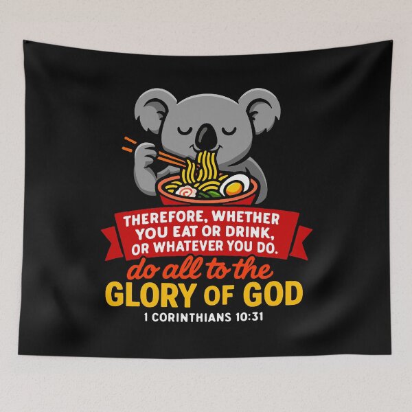 Item preview, 1 Corinthians 10:31 Do All To The Glory Of God designed and sold by plushism.