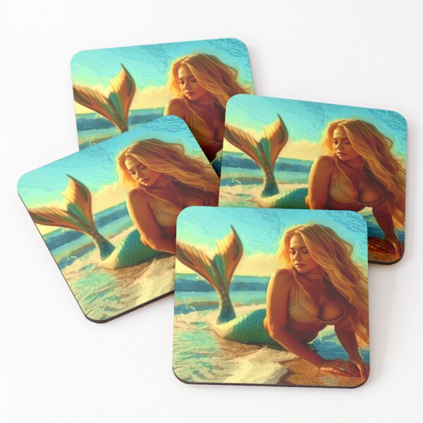 Item preview, Erotic beauty of a mermaid on the beach designed and sold by Kimenta Fashion.