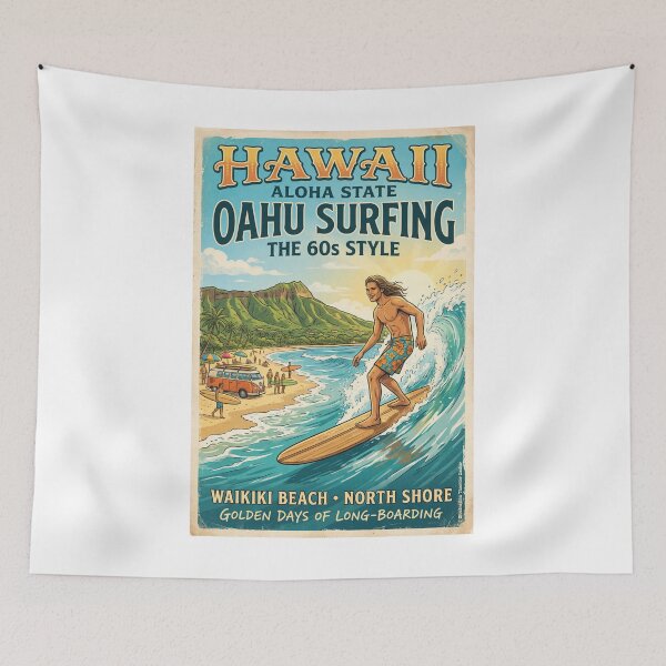 Item preview, Hawaii Surfing designed and sold by Theodor Decker.