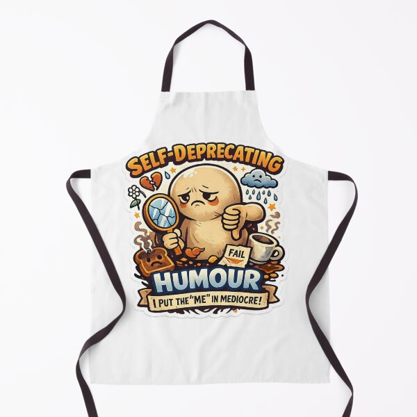 Item preview, Self-Deprecating Humour Funny Design – I Put the “Me” in Mediocre Sarcastic Artwork designed and sold by GarnerSupplyCo.
