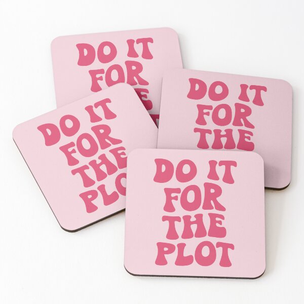 Item preview, Do it for the plot (sweet pink tone) designed and sold by Paigaam.