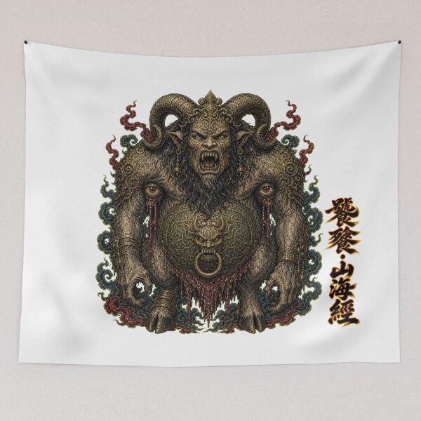 Item preview, Taotie the Glutton — Shan Hai Jing designed and sold by holyminix.