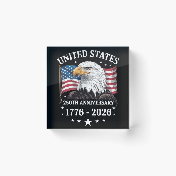 Item preview, USA 250th Anniversary Eagle American Flag 1776-2026 designed and sold by TyraYoung.