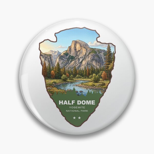 Item preview, Half Dome Yosemite National Park Arrowhead designed and sold by Esskay Designs.