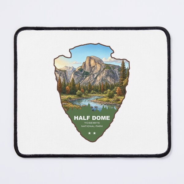 Item preview, Half Dome Yosemite National Park Arrowhead designed and sold by Esskay Designs.