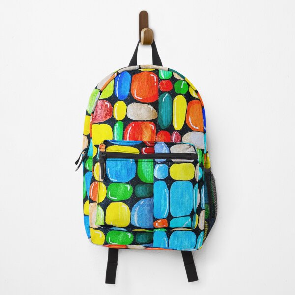 Item preview, Pebble abstract colourful design designed and sold by Stitched Stories.