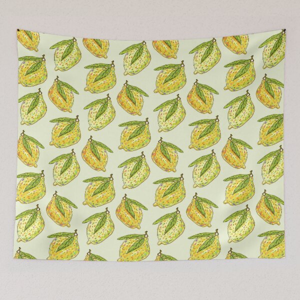 Item preview, Juicy sour lemon with vibrant abstract textures designed and sold by SO-studio-art.