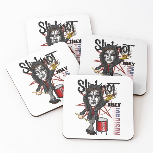 Item preview, Joey Jordison Slipknot Caricature Metal Drummer Tribute designed and sold by shopmamabite.