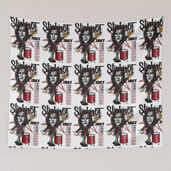 Item preview, Joey Jordison Slipknot Caricature Metal Drummer Tribute designed and sold by shopmamabite.