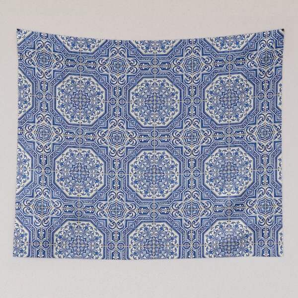 Item preview, Home Decor Azulejo and Tile Pattern Mediterranean Art designed and sold by SplashTastic.