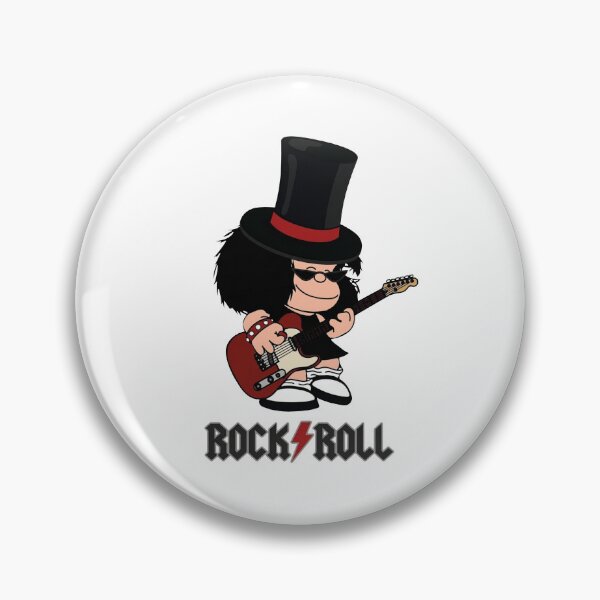 Item preview, Mafalda Rock n Roll Slash Style Mashup Art designed and sold by shopmamabite.