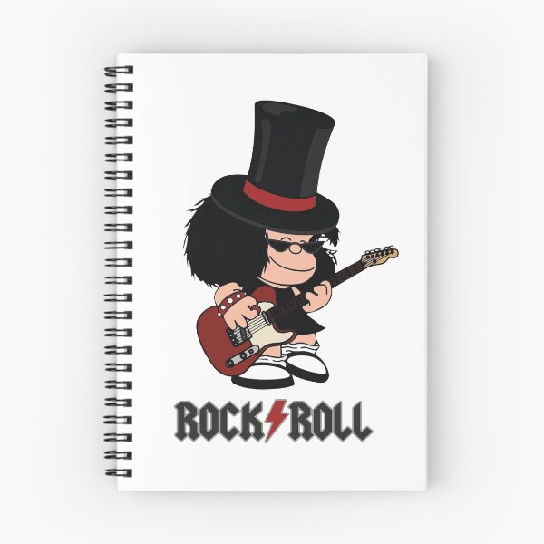 Item preview, Mafalda Rock n Roll Slash Style Mashup Art designed and sold by shopmamabite.