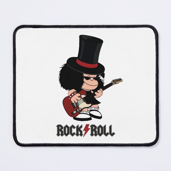 Item preview, Mafalda Rock n Roll Slash Style Mashup Art designed and sold by shopmamabite.