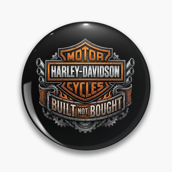 Item preview, Harley Davidson Built Not Bought Garage Built Motorcycle Graphic designed and sold by enzoade.