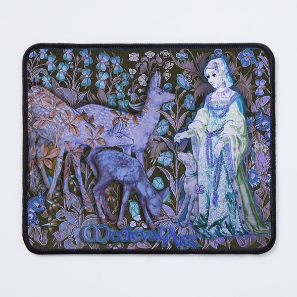 Item preview, Medieval Art - Lady, Dog and the Royal Fawns (by ACCI) designed and sold by VanyssaGraphics.