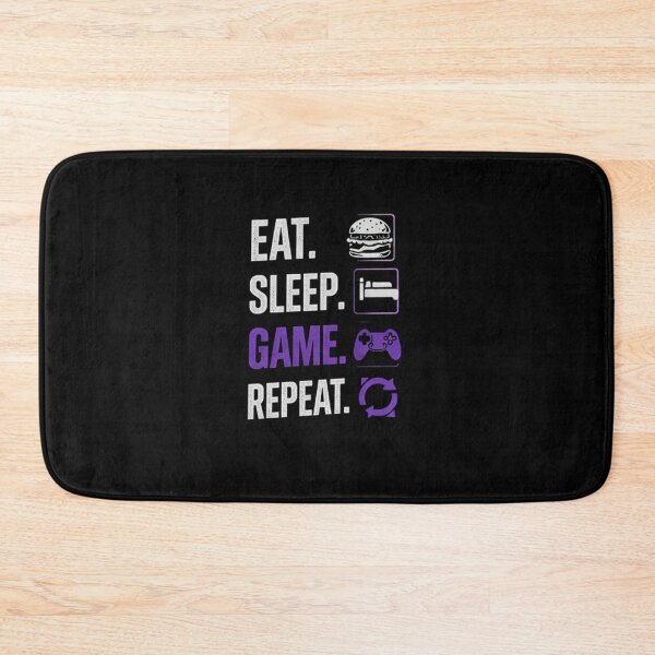 Item preview, Eat Sleep Game Repeat Shirt – Gamer Lifestyle designed and sold by zenithviv.