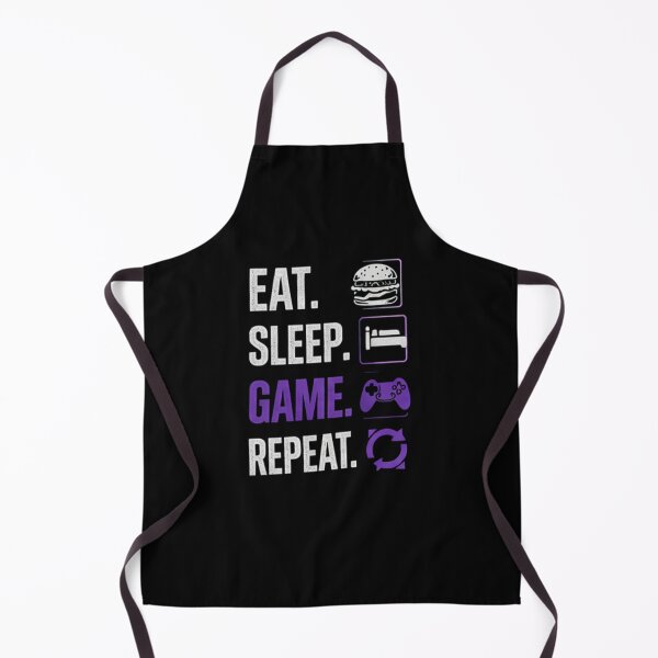 Item preview, Eat Sleep Game Repeat Shirt – Gamer Lifestyle designed and sold by zenithviv.