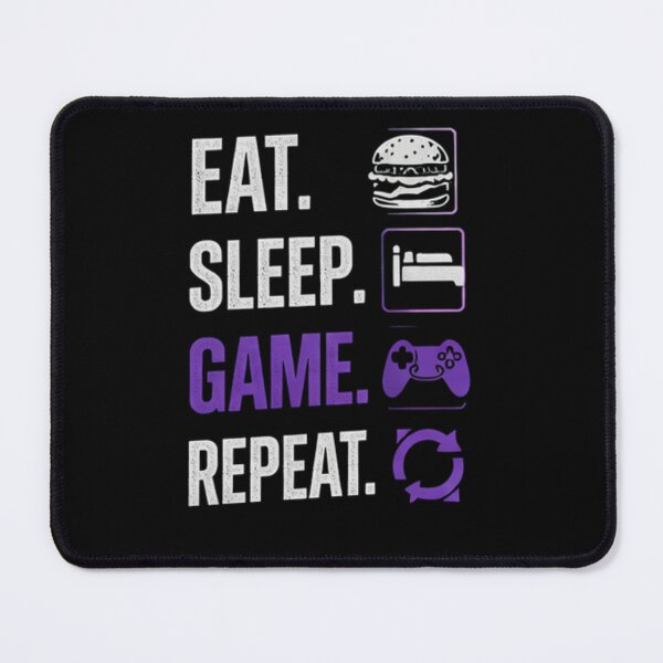Item preview, Eat Sleep Game Repeat Shirt – Gamer Lifestyle designed and sold by zenithviv.