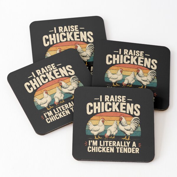 Item preview, I raise chickens I'm literally a chicken tender  designed and sold by zoes-ink.
