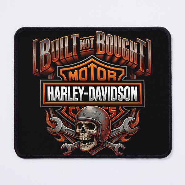 Item preview, Harley Davidson Built Not Bought Custom Chopper Inspired Artwork designed and sold by enzoade.