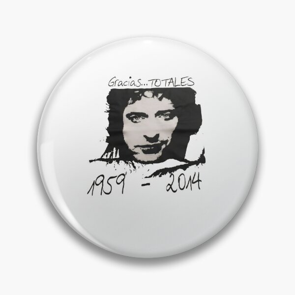 Item preview, Gustavo Cerati Gracias Totales Stencil Art Tribute designed and sold by shopmamabite.