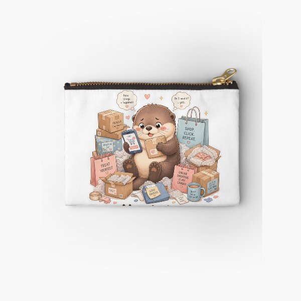Item preview, Otter Online Shopping Addiction Cute Mood designed and sold by Sadia  Jannat.