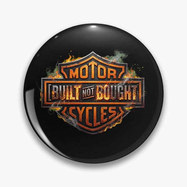 Item preview, Harley Davidson Built Not Bought Retro Road Warrior Design designed and sold by enzoade.