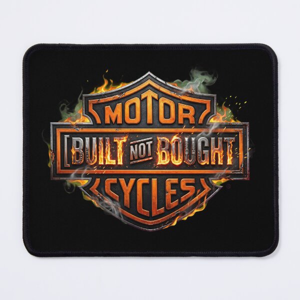 Item preview, Harley Davidson Built Not Bought Retro Road Warrior Design designed and sold by enzoade.