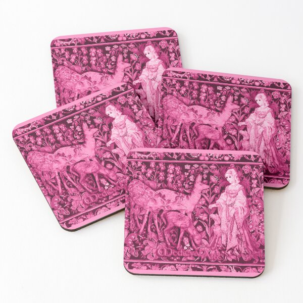 Item preview, Medieval Art - Lady, Dog and the Royal Fawns (by ACCI) designed and sold by VanyssaGraphics.