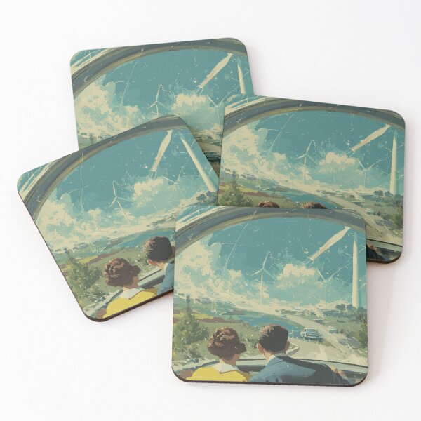 Item preview, The Highway of Tomorrow - 50s Retrofuturism designed and sold by bapupa.