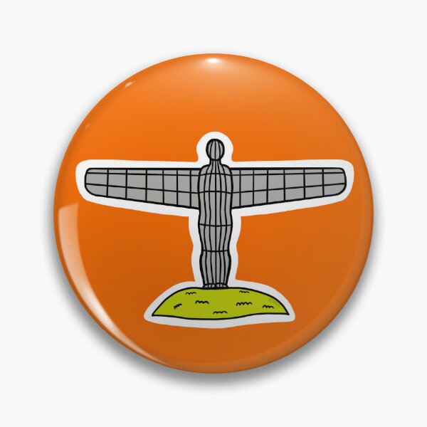Item preview, Angel of the North Doodle designed and sold by PickledjoArt.