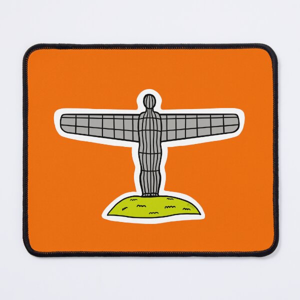 Item preview, Angel of the North Doodle designed and sold by PickledjoArt.
