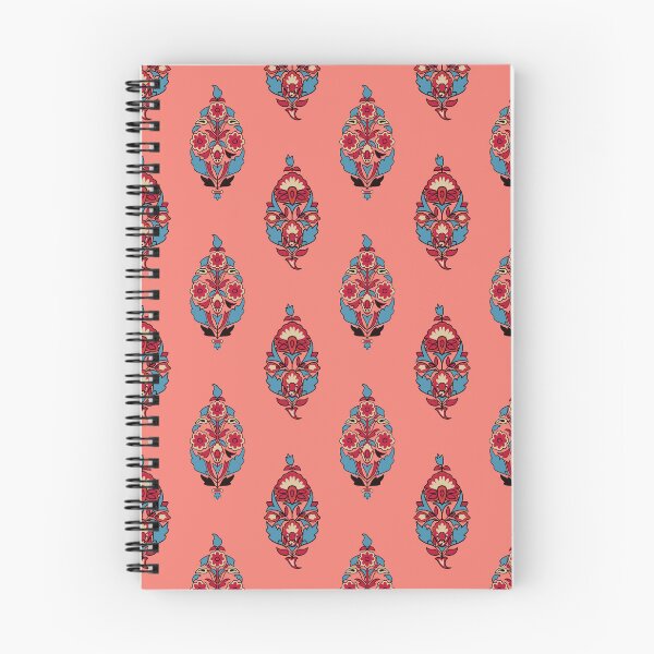 Item preview, Peach boho pattern, retro vintage pattern designed and sold by findlost.