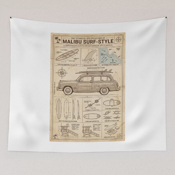 Item preview, Malibu Surf Style designed and sold by Theodor Decker.