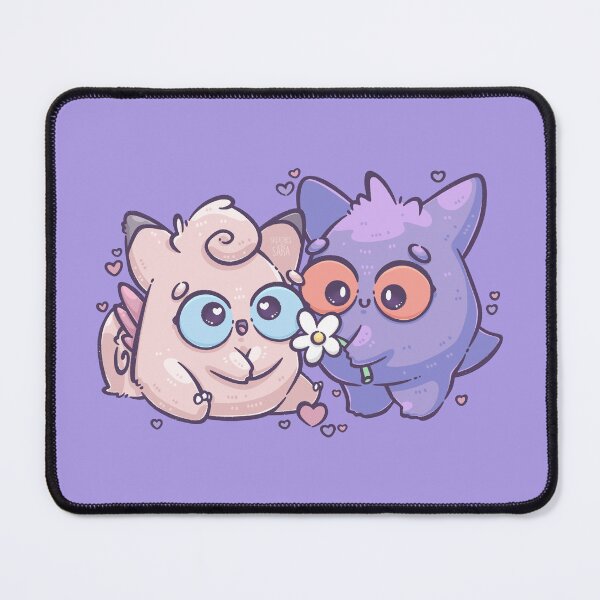Item preview, Pink & Purple Poke Monster Couple (Purple Edition) designed and sold by SketchesWSara.