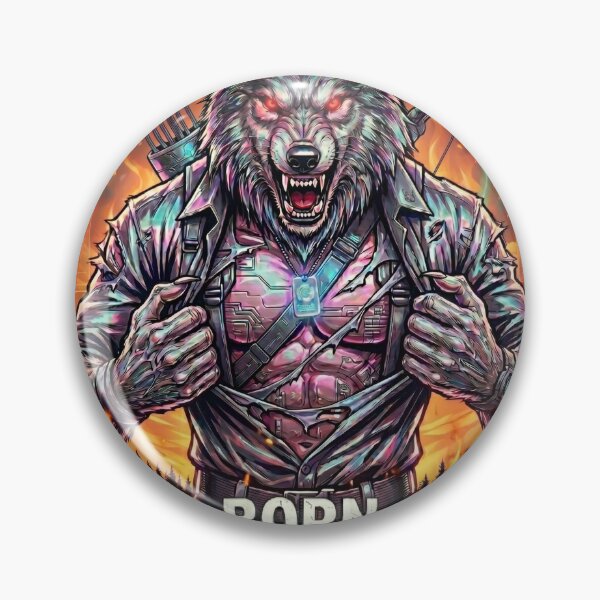 Item preview, Alpha wolf – Born Unstoppable  designed and sold by ArtyLify.