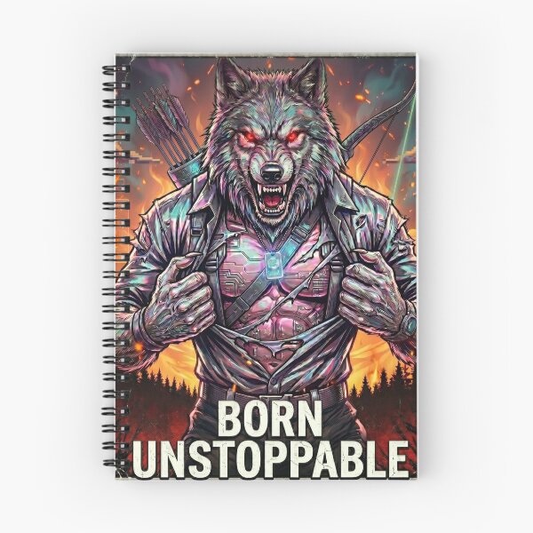 Item preview, Alpha wolf – Born Unstoppable  designed and sold by ArtyLify.