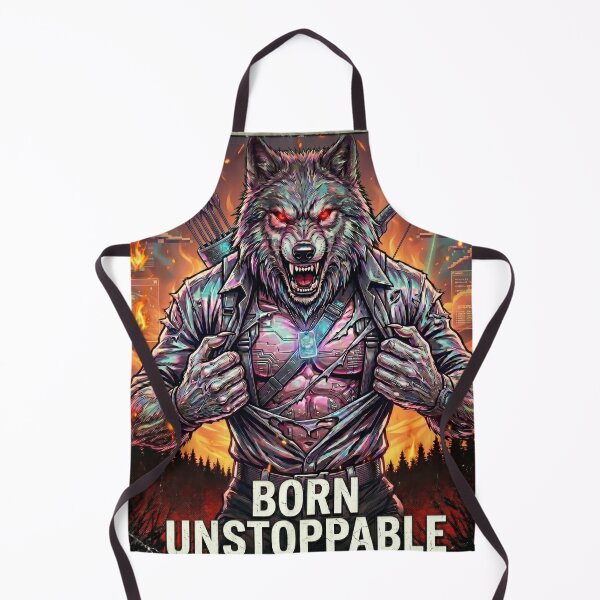 Item preview, Alpha wolf – Born Unstoppable  designed and sold by ArtyLify.