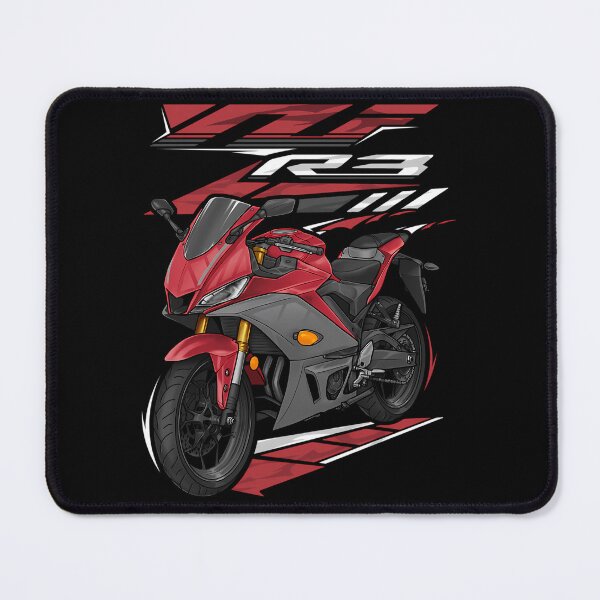 Item preview,  Yamaha Yzf-R3 2019 (Satin Candy Red) For Motorcycle Riders designed and sold by fantasty-shop.