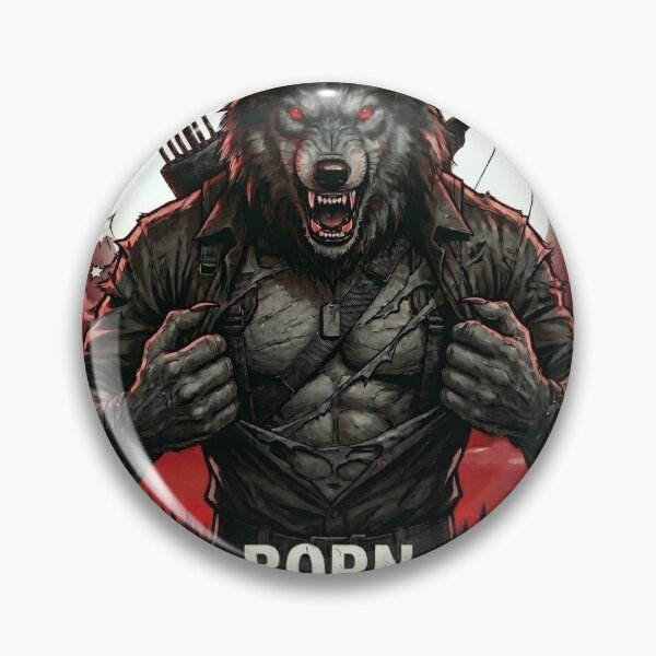 Item preview, Alpha wolf – Born Unstoppable  designed and sold by ArtyLify.