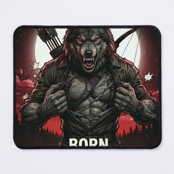 Item preview, Alpha wolf – Born Unstoppable  designed and sold by ArtyLify.