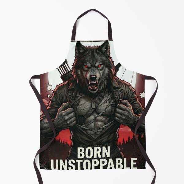Item preview, Alpha wolf – Born Unstoppable  designed and sold by ArtyLify.