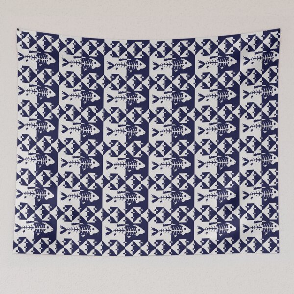 Item preview, Contrasting fish designed and sold by BunnieBels.