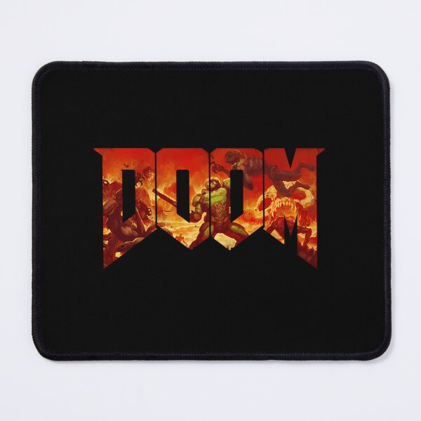 Item preview,  Doom Color Retro Logo 1993 For Men Women designed and sold by fantasty-shop.