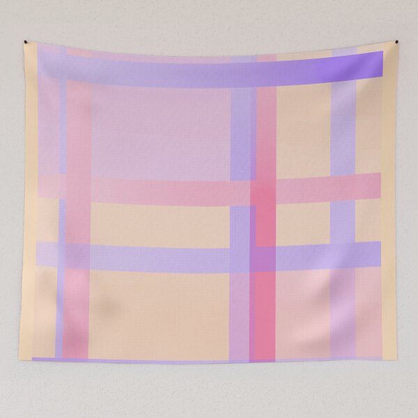 Item preview, Soft Pastel Plaid Abstract Digital Pattern designed and sold by Chunac.