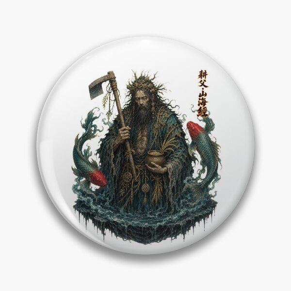 Item preview, Gengfu The Drowned Harvest God Dark Shan_Hai_Jing designed and sold by holyminix.