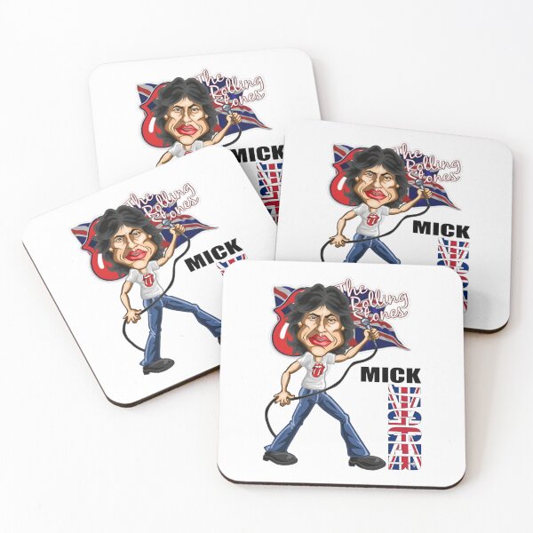 Item preview, Mick Jagger Caricature - The Rolling Stones Retro Art designed and sold by shopmamabite.