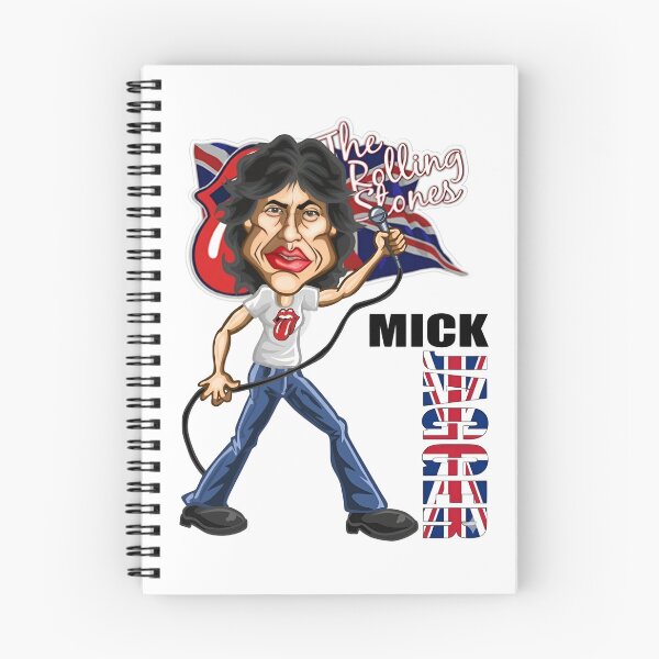 Artikelvorschau, Mick Jagger Karikatur – Retro-Kunst der Rolling Stones entworfen und verkauft von shopmamabite.