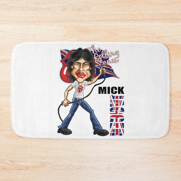 Item preview, Mick Jagger Caricature - The Rolling Stones Retro Art designed and sold by shopmamabite.